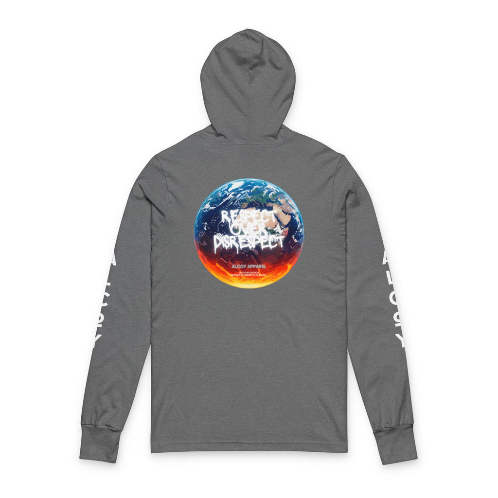 Unisex Hooded Long Sleeve Tee